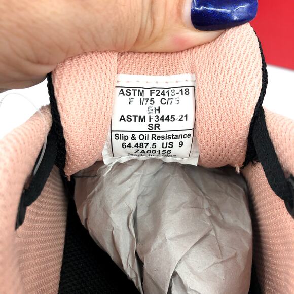 PUMA Safety Levity Knit Low Work Shoes Sneaker 9 Black ASTM EH Comp Toe NIB - Picture 9 of 10